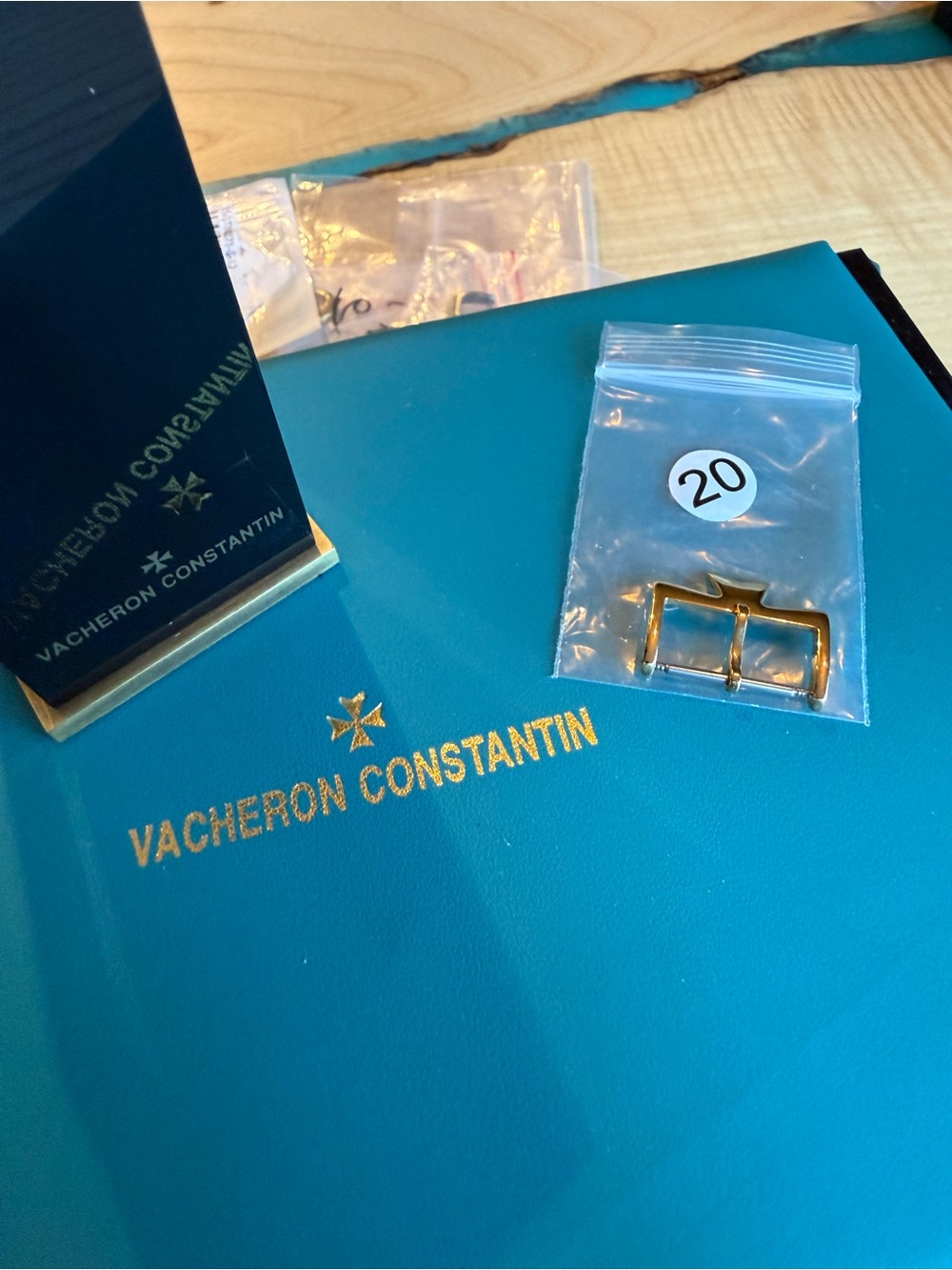 Vacheron Constantin 20mm Gold tone Watch Buckle